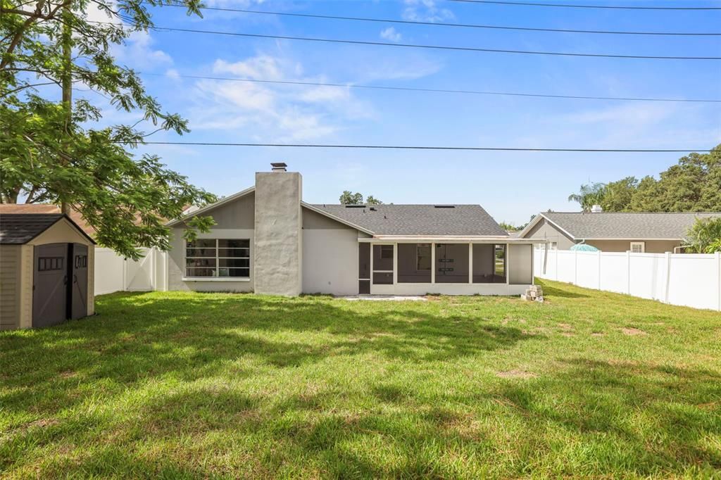Backyard, Exterior