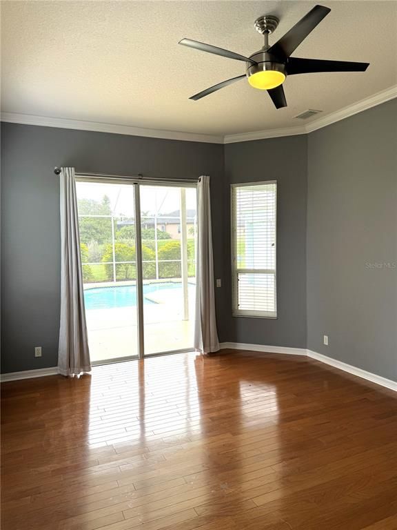 Empty room, Interior, Wood Texture Flooring
