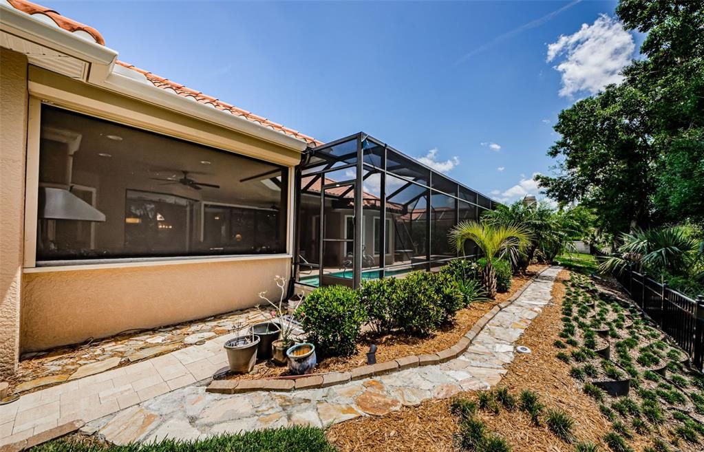 Backyard, Exterior
