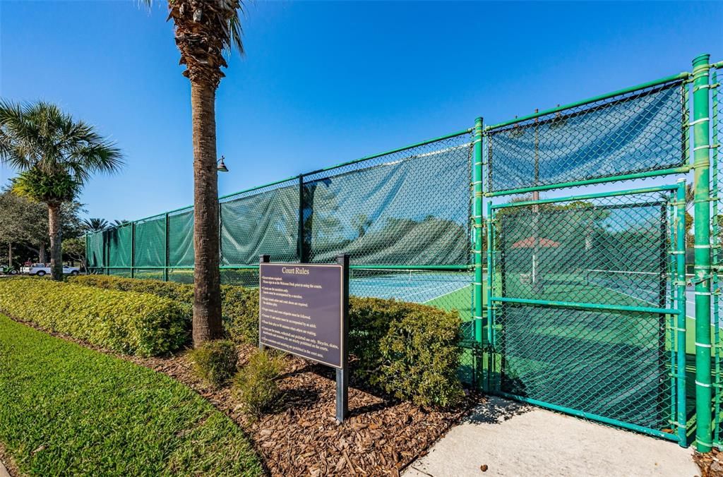 Exterior, Tennis Courts