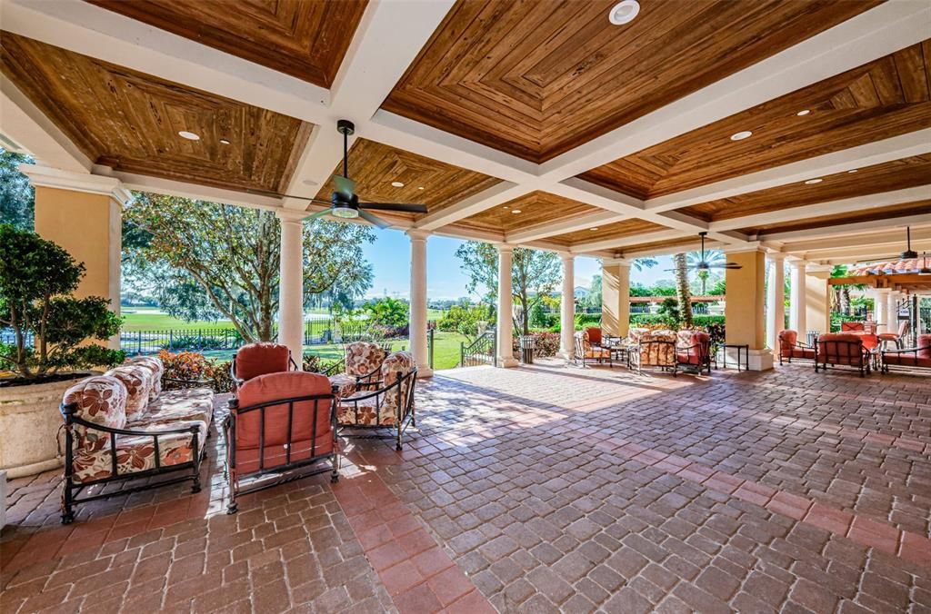 Exterior, Recessed Lighting, Wooden Ceilings