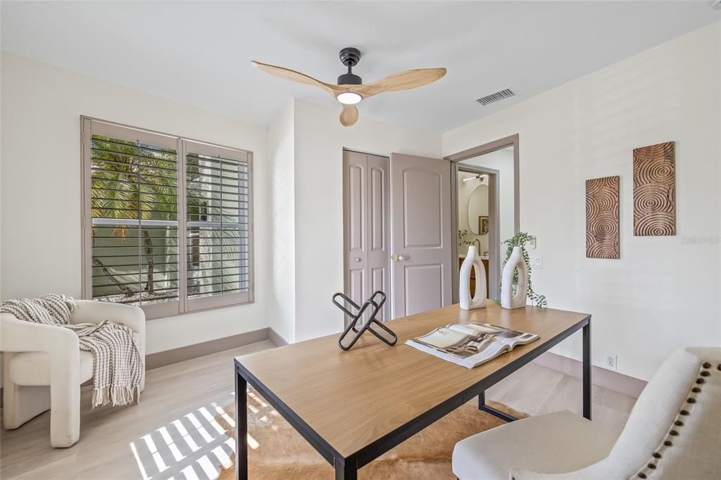 Home Office, Interior, Wood Texture Flooring