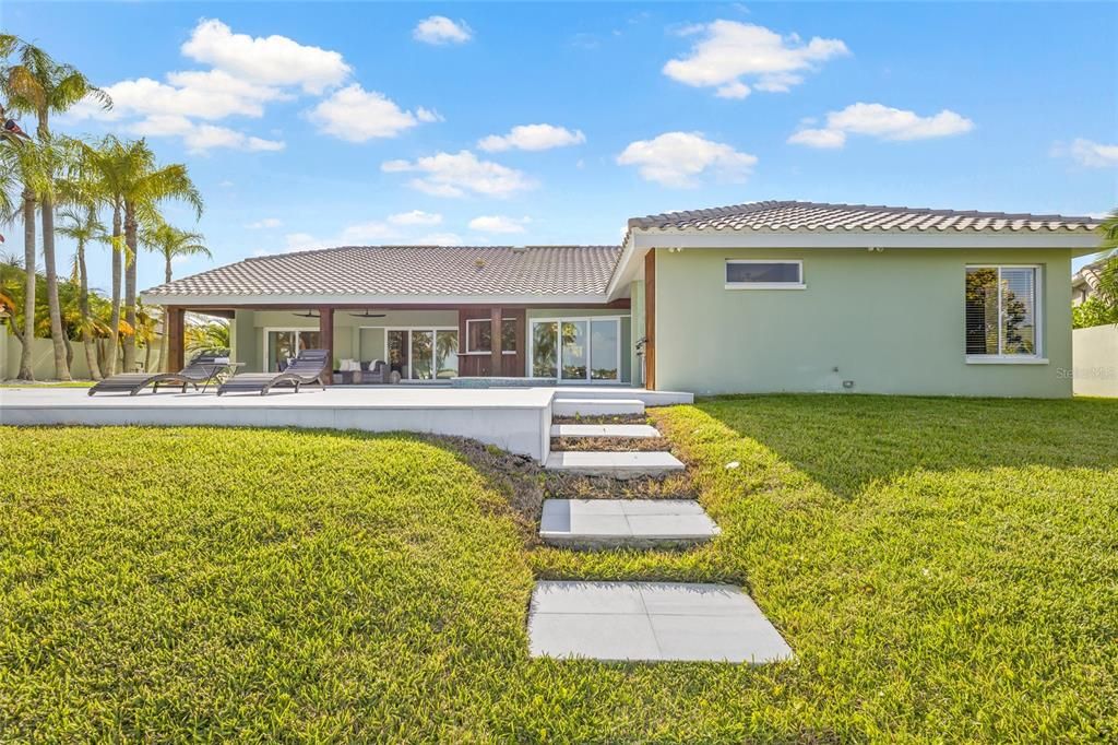 Backyard, Exterior