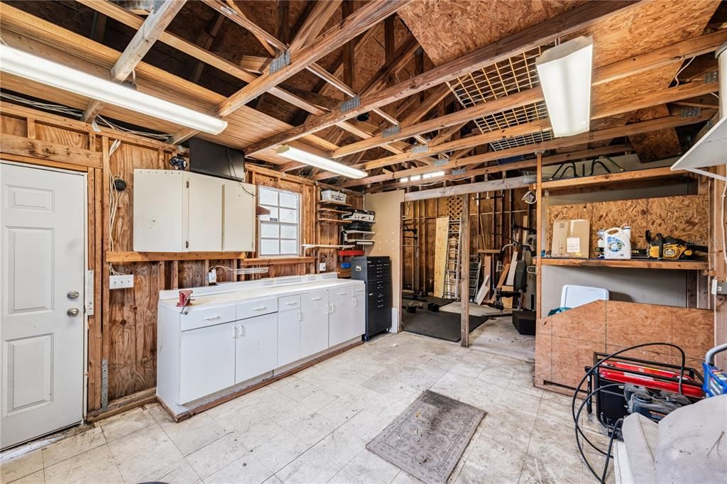 Interior, Wooden Beams, Wooden Walls
