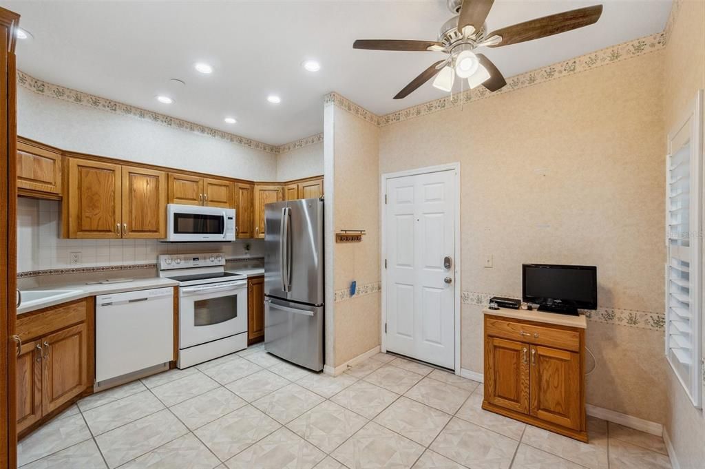 Interior, Kitchen, Recessed Lighting, Stainless Steel Appliances
