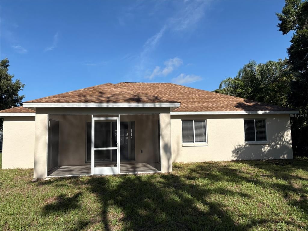 Backyard, Exterior