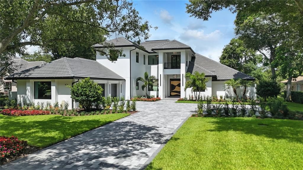 Backyard, Exterior, Facade, French Provincial