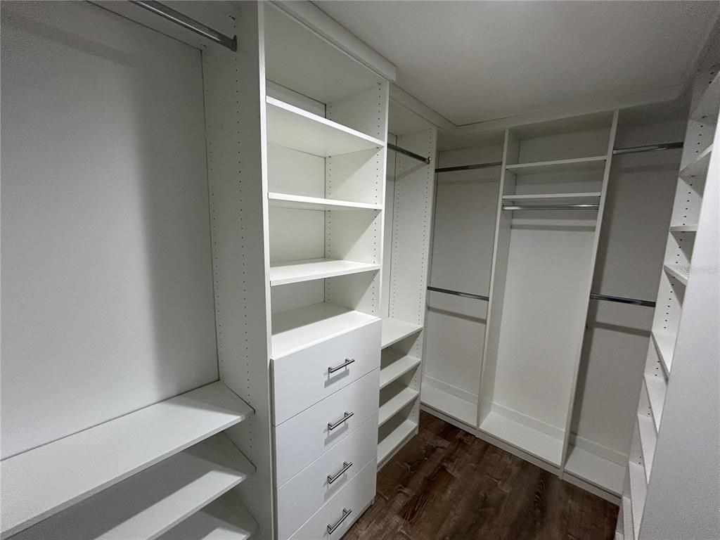 Interior, Walk-in Closets, Wood Texture Flooring
