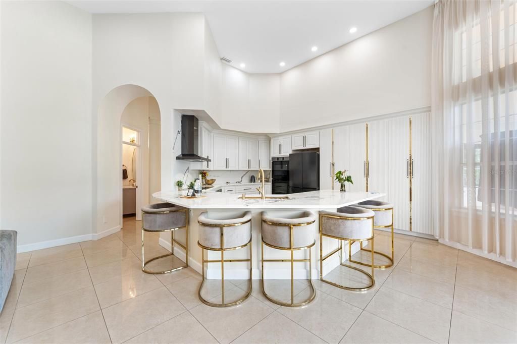Interior, Kitchen, Recessed Lighting