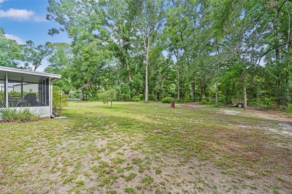 Backyard, Exterior