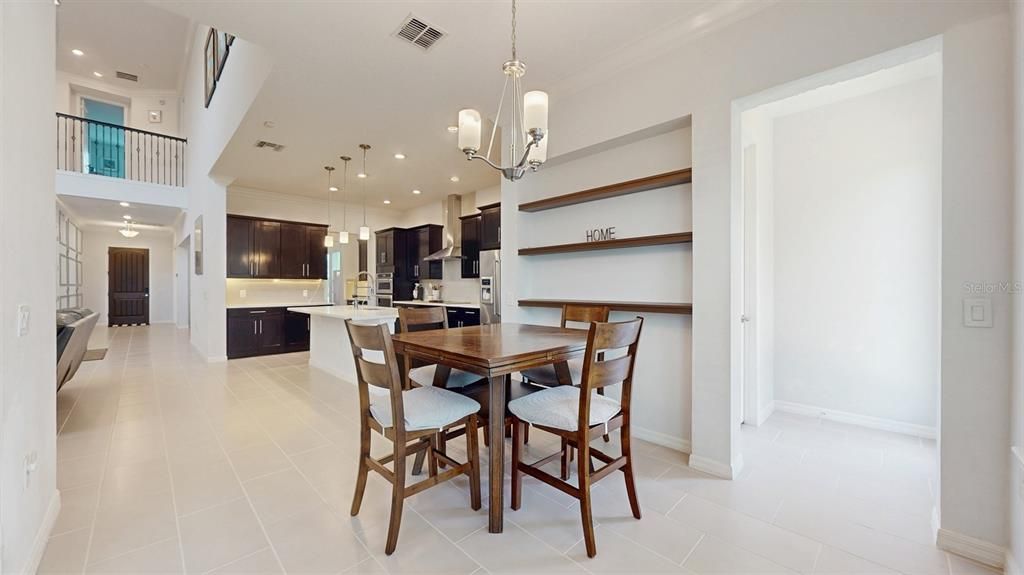 Dining room, Interior, Kitchen, Pendant Lights, Recessed Lighting