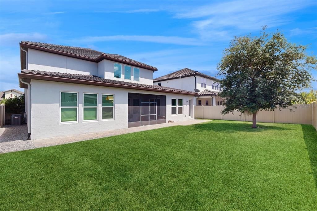 Backyard, Exterior