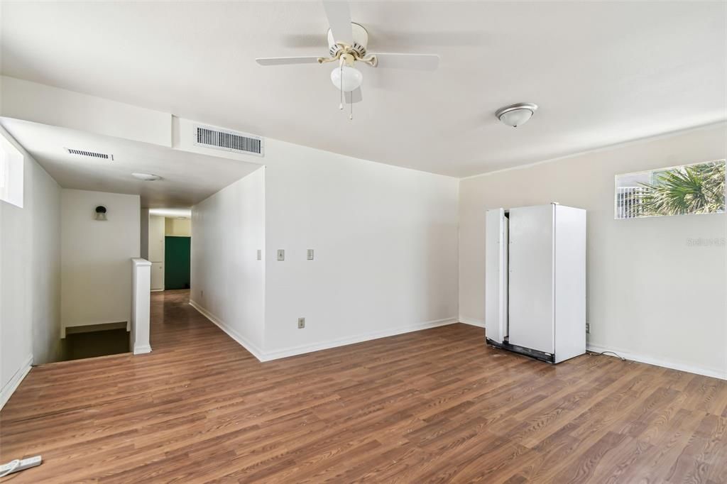 Empty room, Interior, Wood Texture Flooring