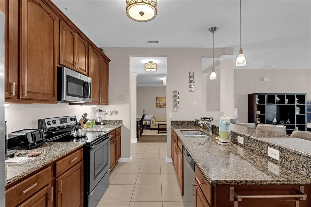 Interior, Kitchen, Pendant Lights