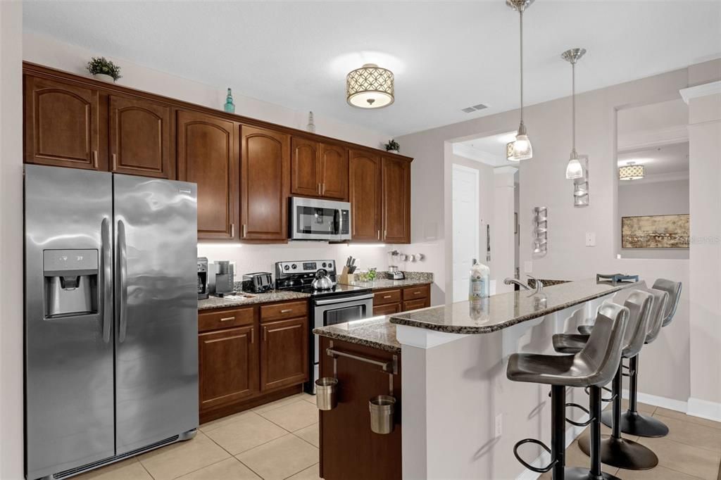 Interior, Kitchen, Pendant Lights