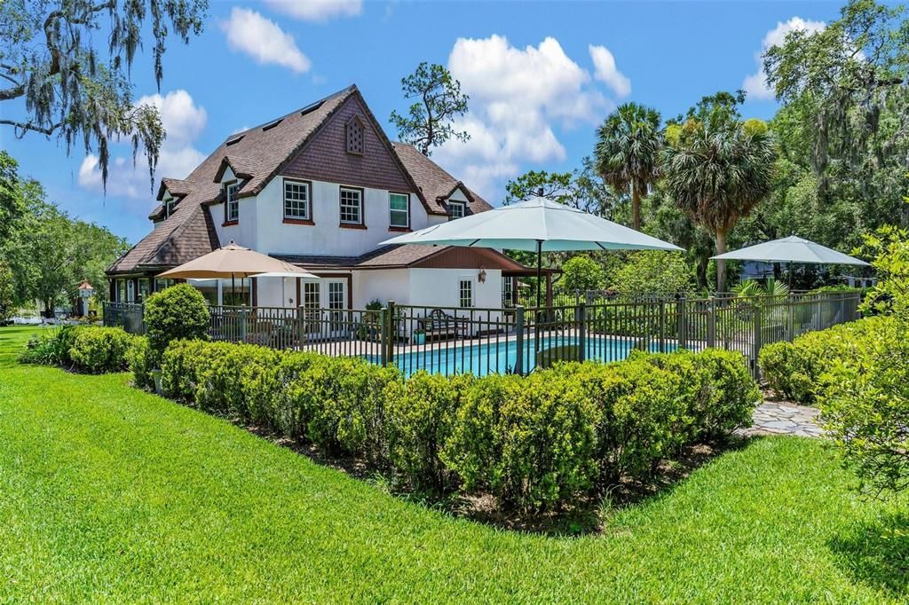 Backyard, Exterior, Pool