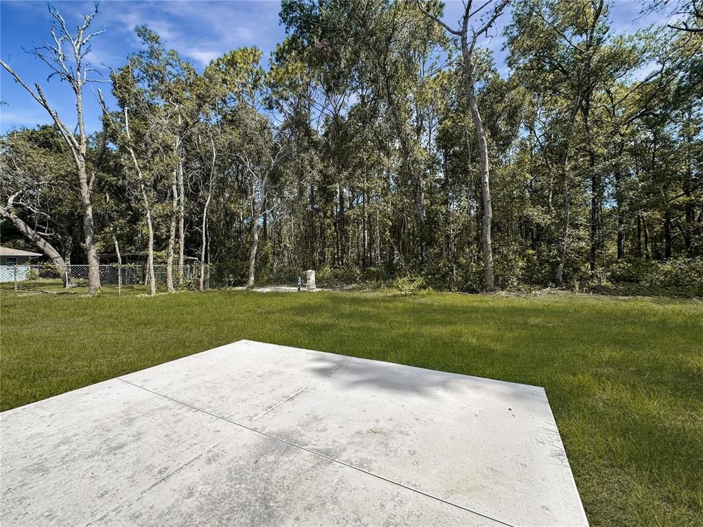 Backyard, Exterior