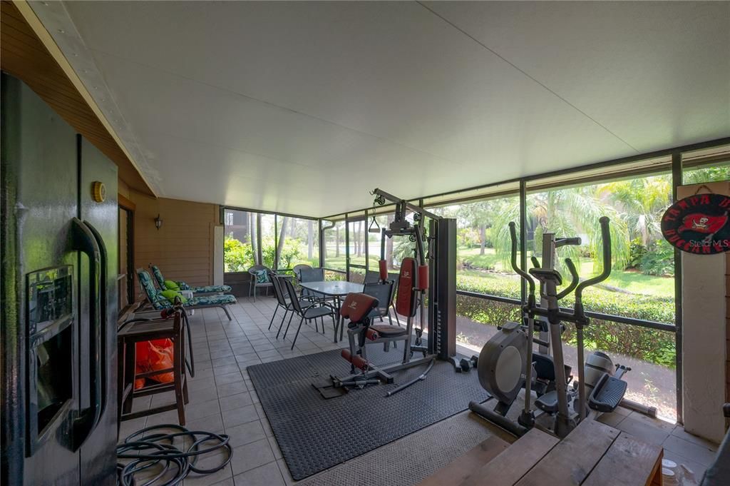 Dining room, Fitness Equipment, Interior, Sun Room