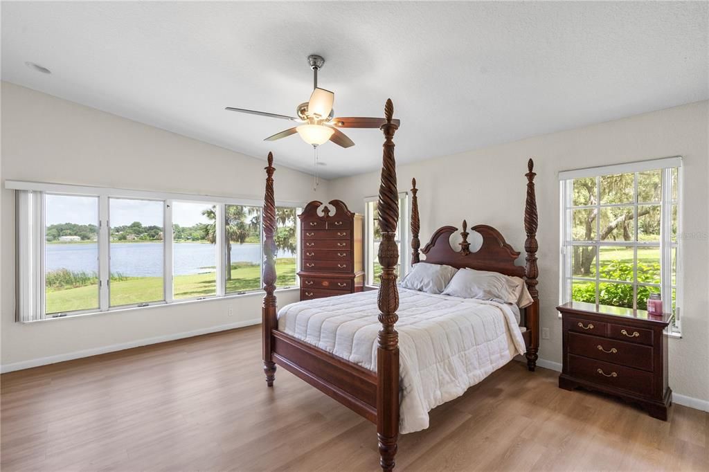 Bedroom, Interior, Water, Wood Texture Flooring