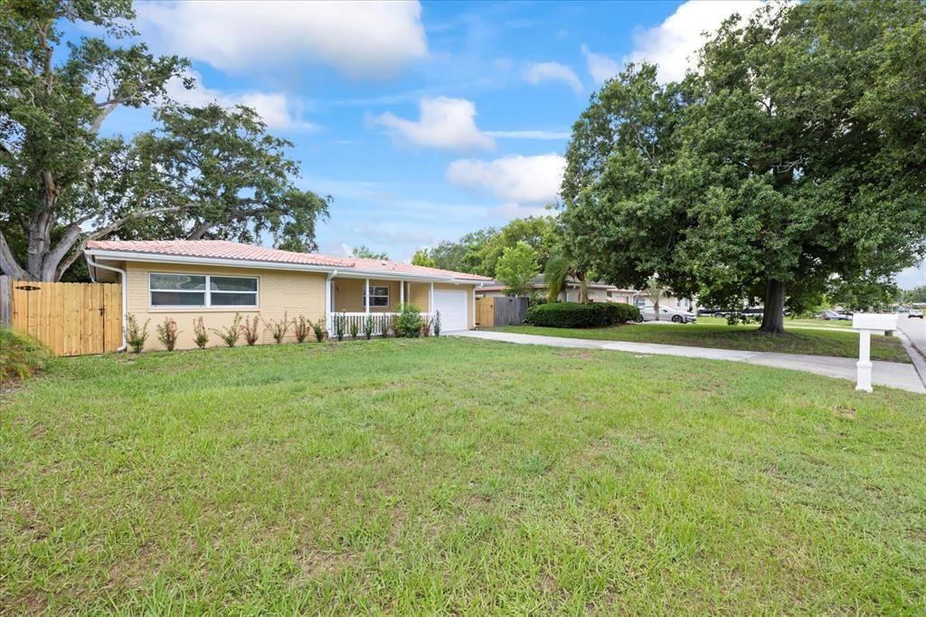 Backyard, Exterior