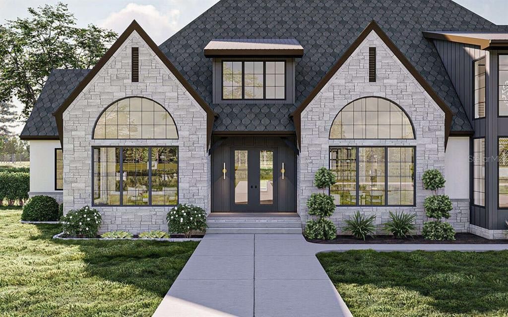 Exterior, Facade, French Provincial