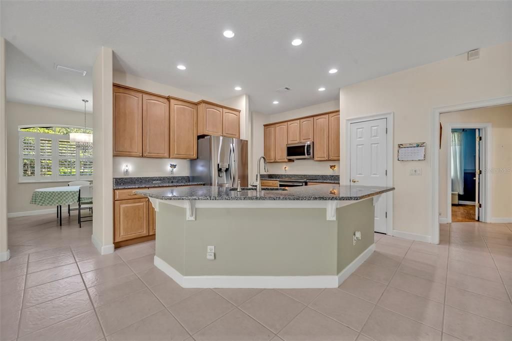 Interior, Kitchen, Pendant Lights, Recessed Lighting