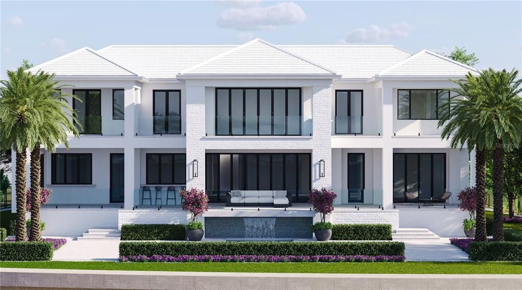 Exterior, Facade, Modern
