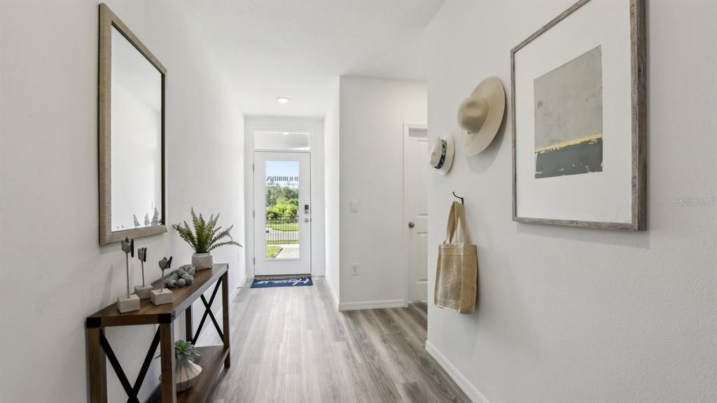 Interior, Recessed Lighting, Wood Texture Flooring