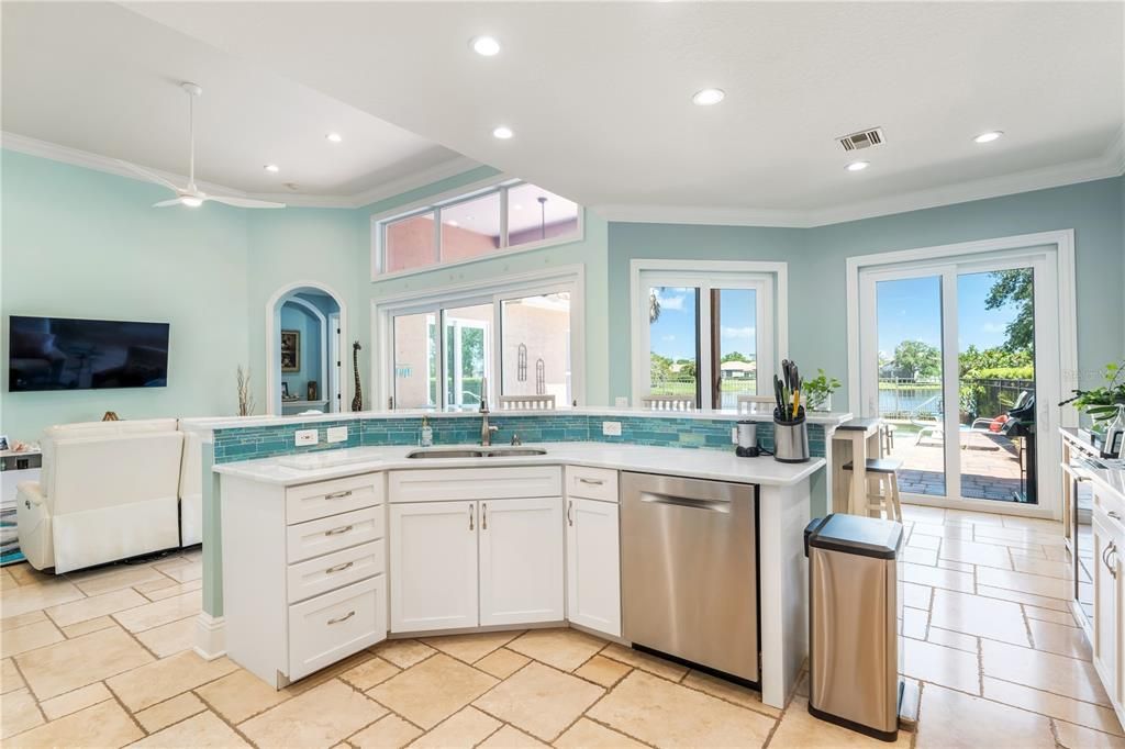 Interior, Kitchen, Recessed Lighting