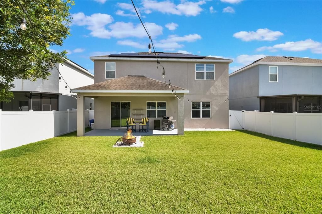 Backyard, Exterior, Solar Panels