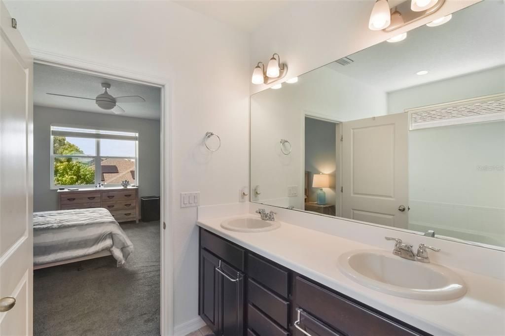 Bathroom, Bedroom, Dual Sink Vanities, Interior, Recessed Lighting