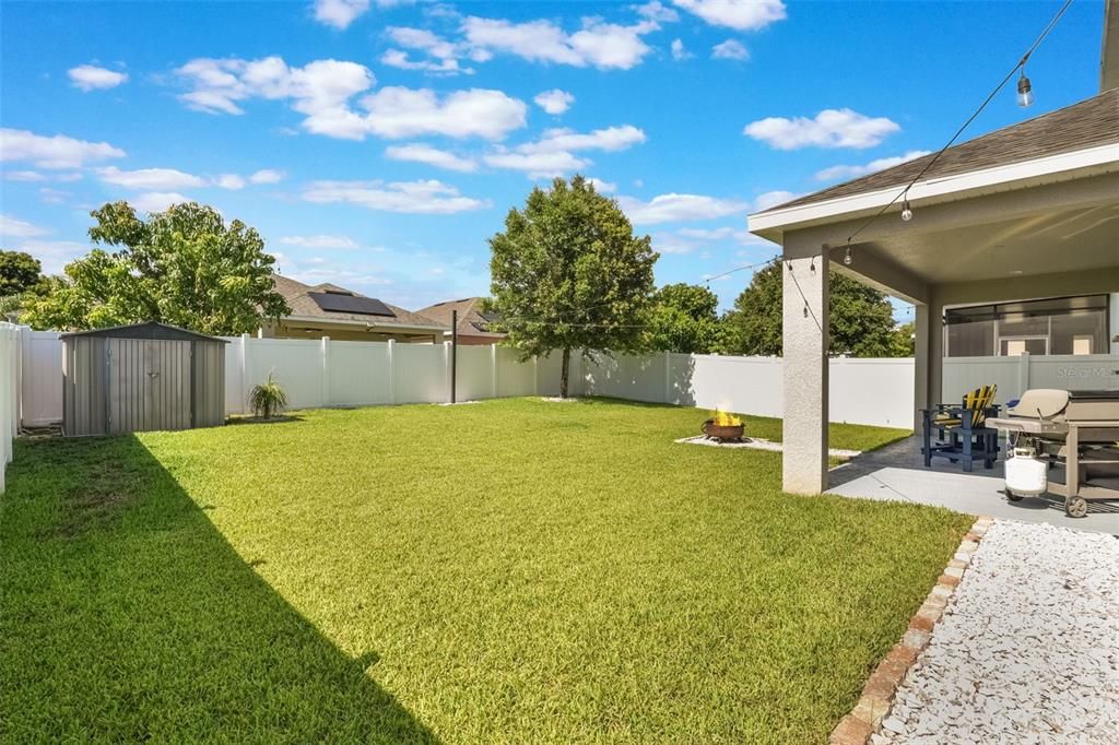 Backyard, Exterior
