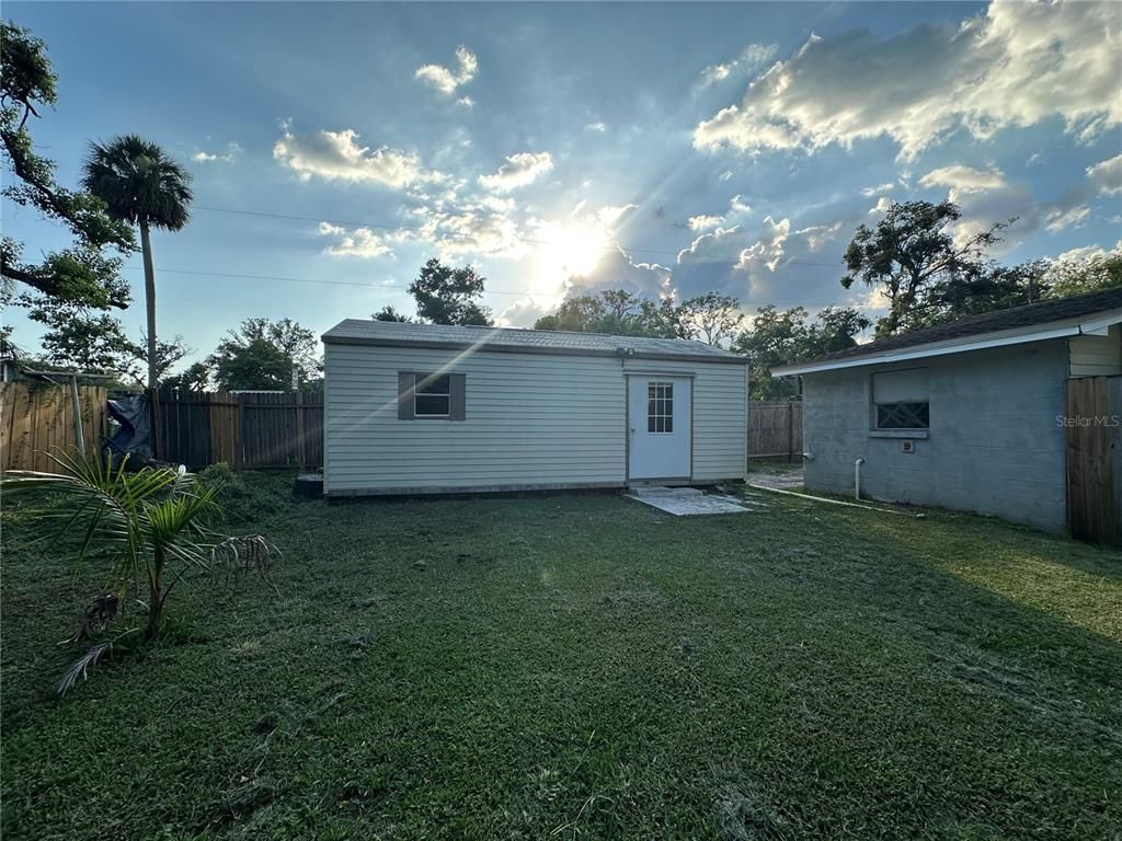 Backyard, Exterior