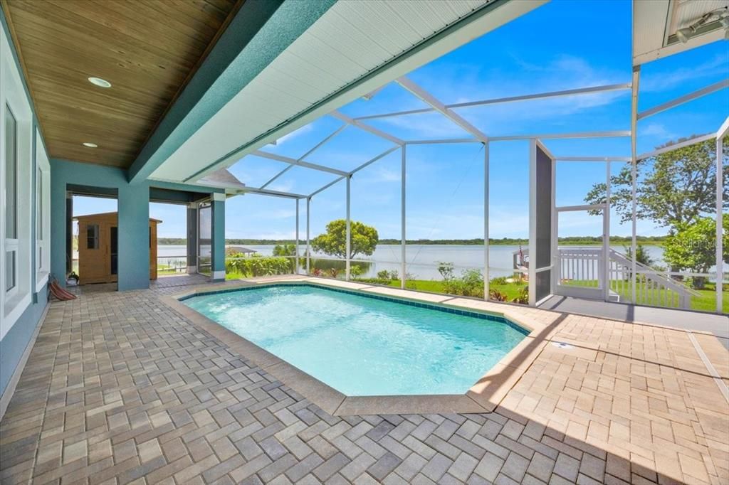 Glass Ceilings, Interior, Pool, Sun Room, Water
