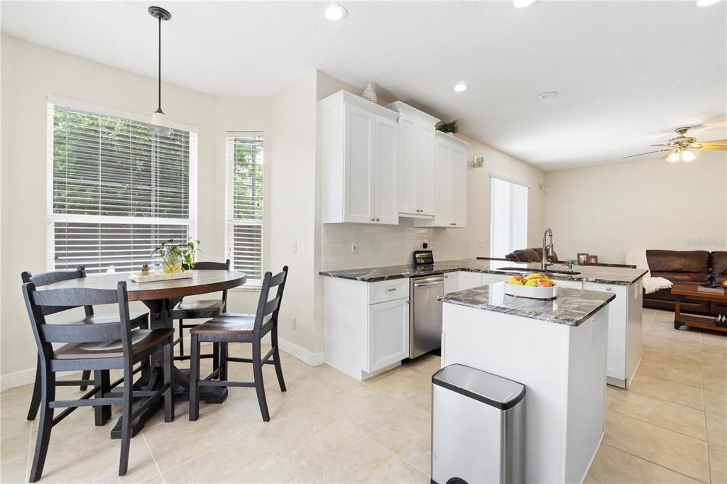 Dining room, Interior, Kitchen, Living room, Pendant Lights, Recessed Lighting