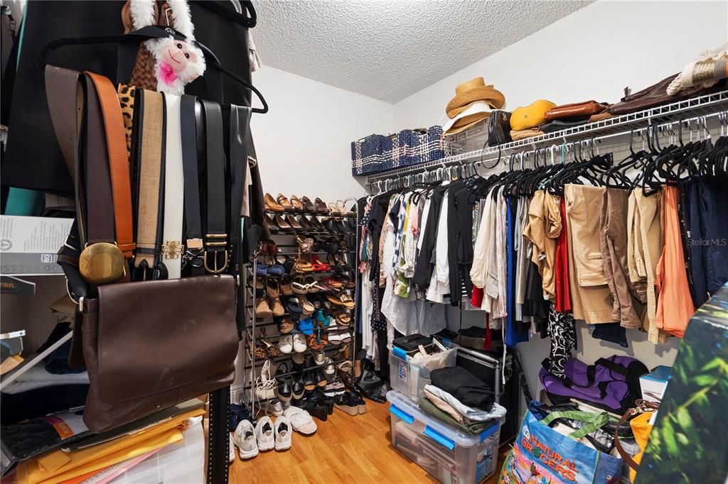 Interior, Walk-in Closets, Wood Texture Flooring