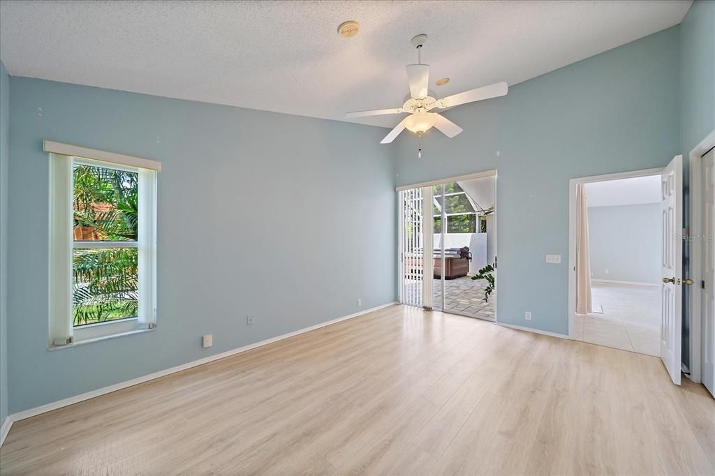Empty room, Interior, Wood Texture Flooring