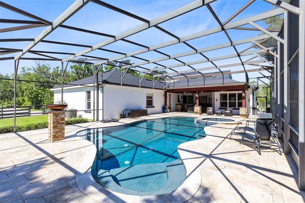 Glass Ceilings, Interior, Pool, Sun Room