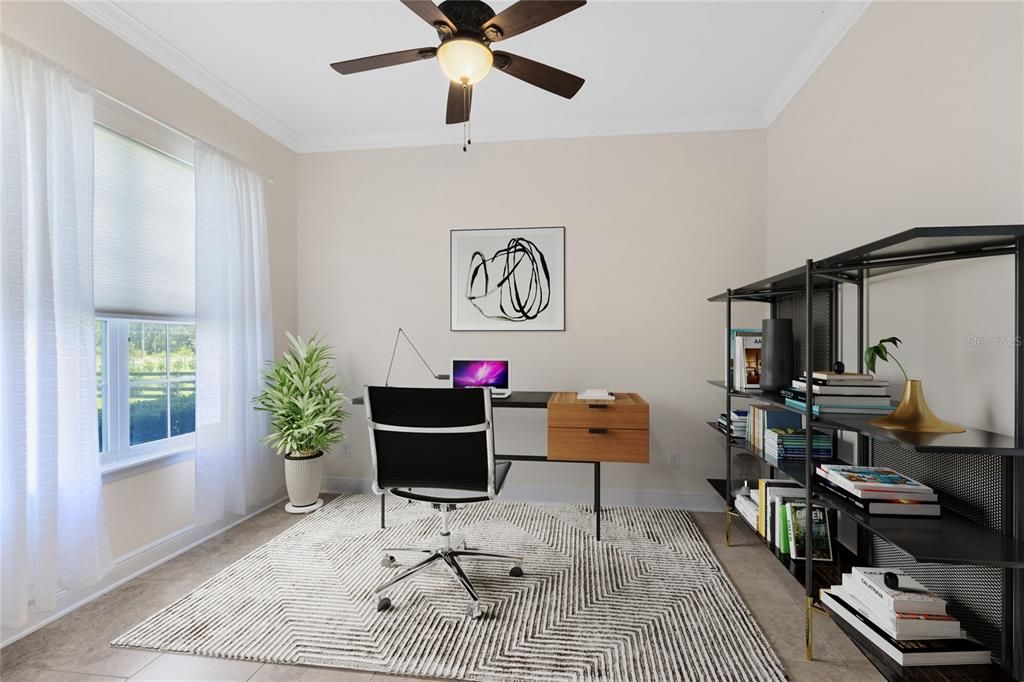 Home Office, Interior