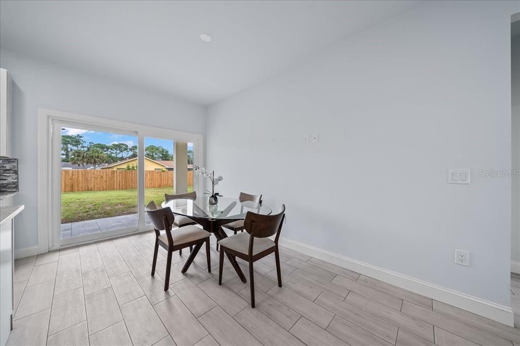 Dining room, Interior, Wood Texture Flooring