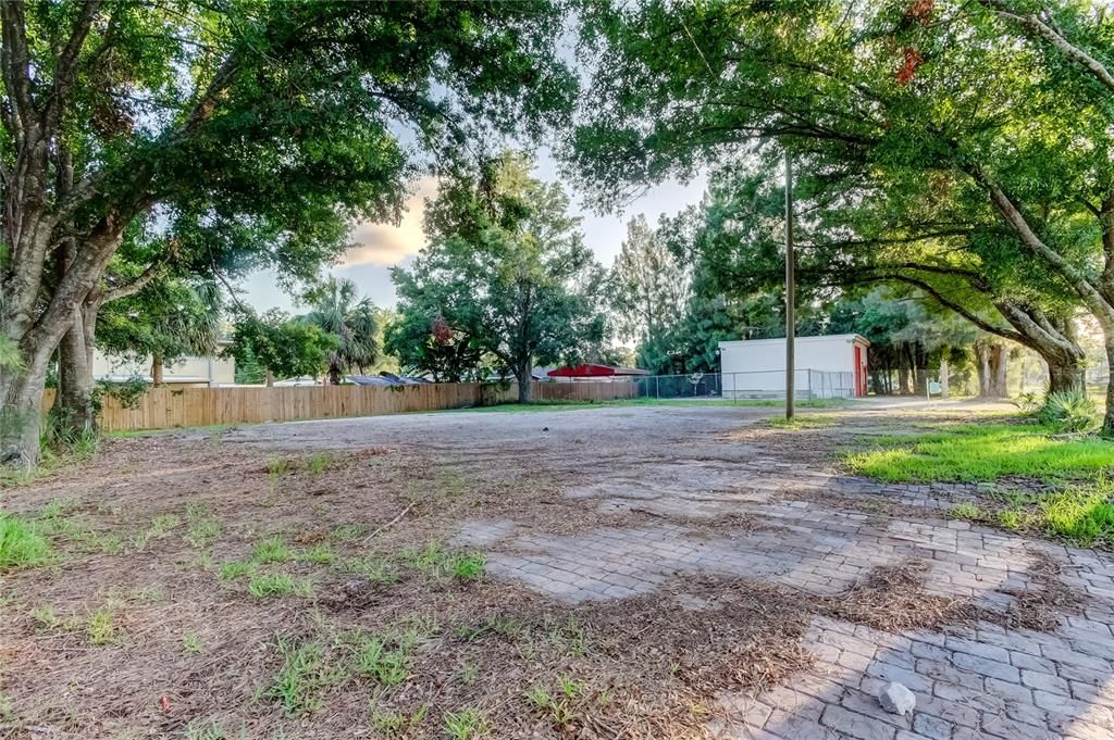 Backyard, Detached Garage, Exterior