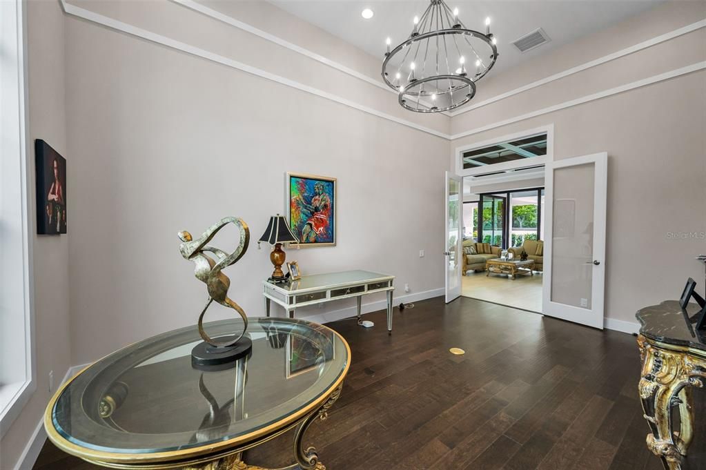 Chandelier, Interior, Pendant Lights, Recessed Lighting, Wood Texture Flooring