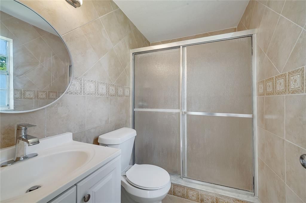 Bathroom, Glass Shower, Interior