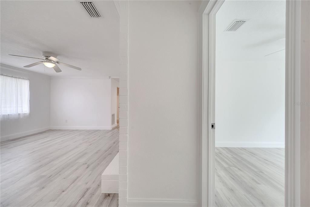Empty room, Interior, Wood Texture Flooring