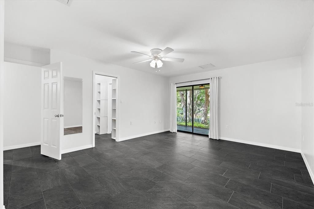 Empty room, Interior, Wood Texture Flooring