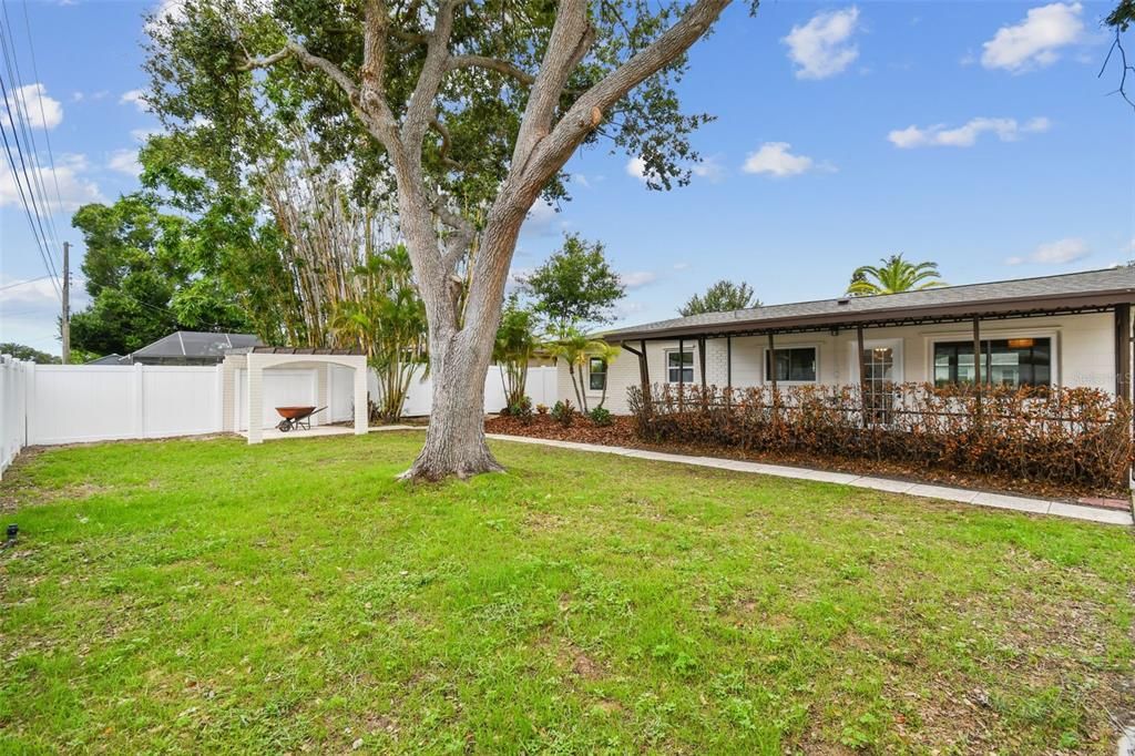 Backyard, Exterior