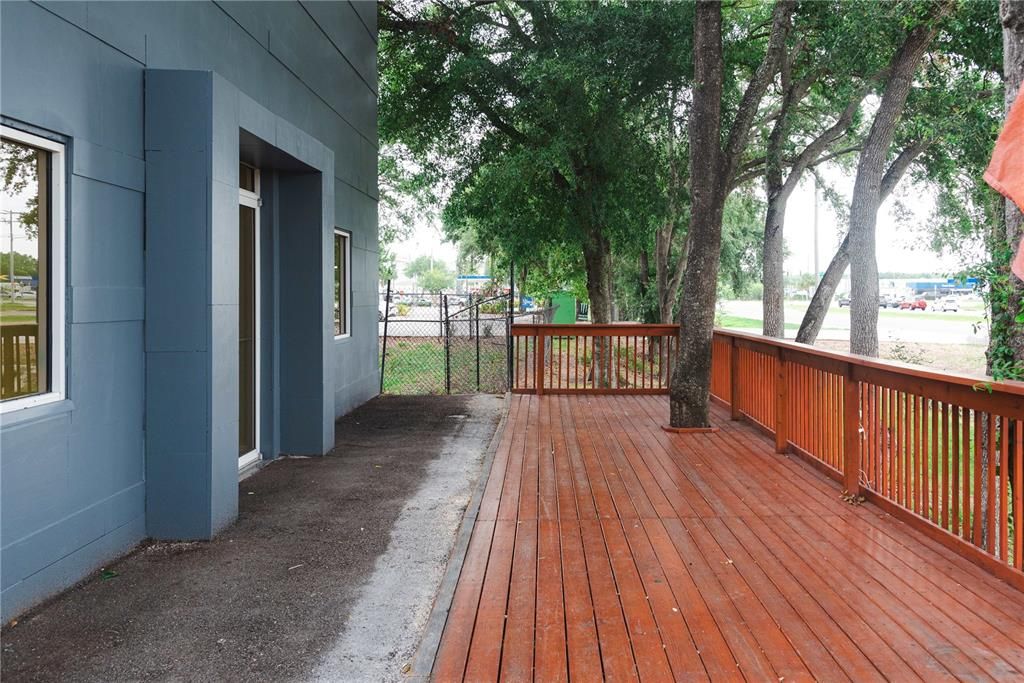 Backyard, Exterior
