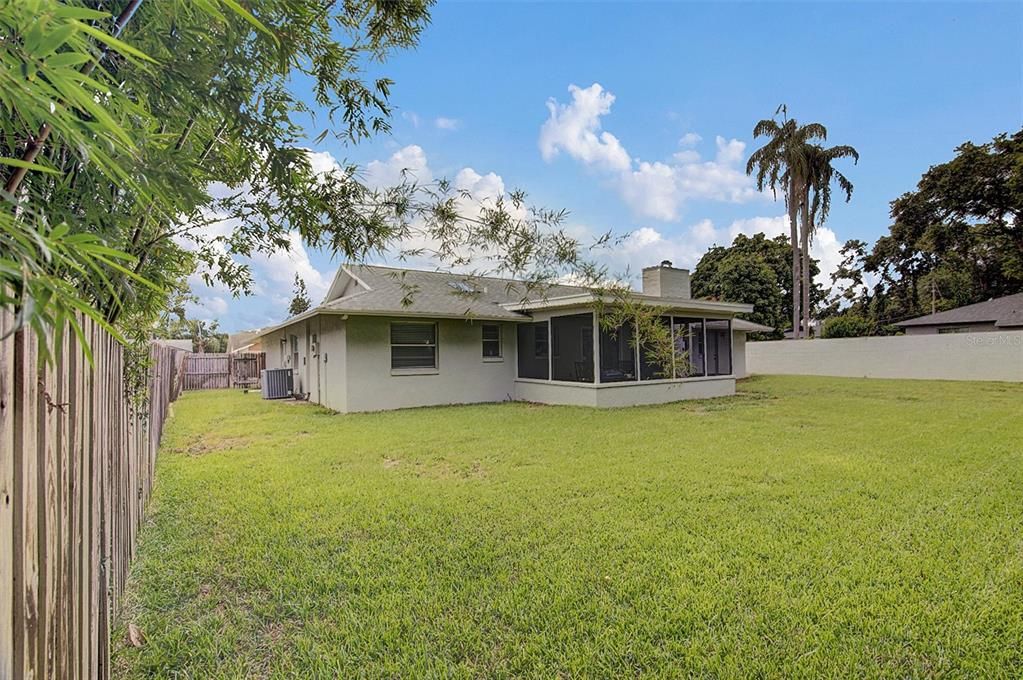 Backyard, Exterior