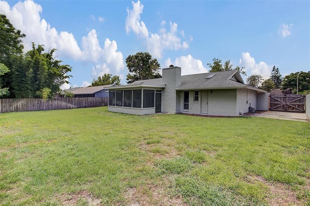 Backyard, Exterior