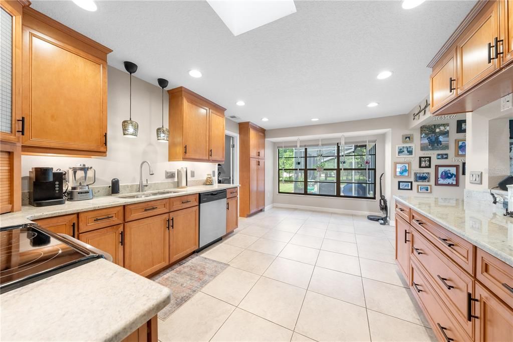 Interior, Kitchen, Pendant Lights, Recessed Lighting